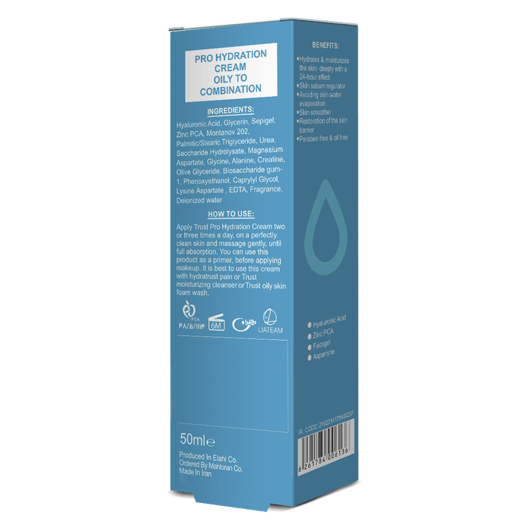 کرم تخصصی دست ضد آفتاب و آبرسان تراست SPF30 بی رنگ و محافظ پوست