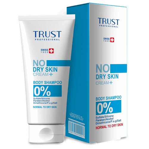 شامپو بدن تخصصی کرم پلاس تراست مناسب پوست های خشک و حساس 200 میل