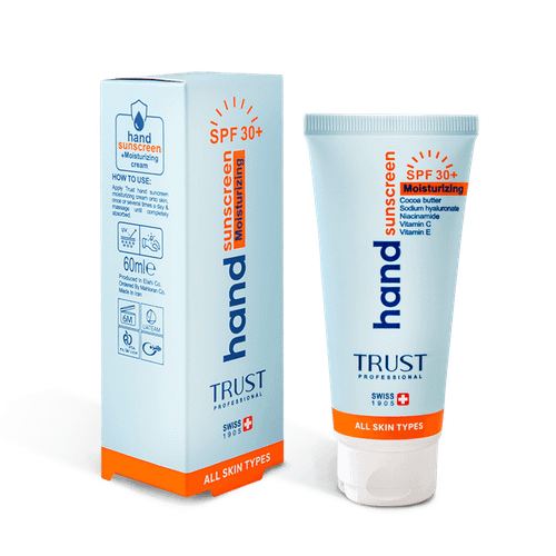 کرم تخصصی دست ضدآفتاب و آبرسان تراست SPF30 بی رنگ ضد چروک دست