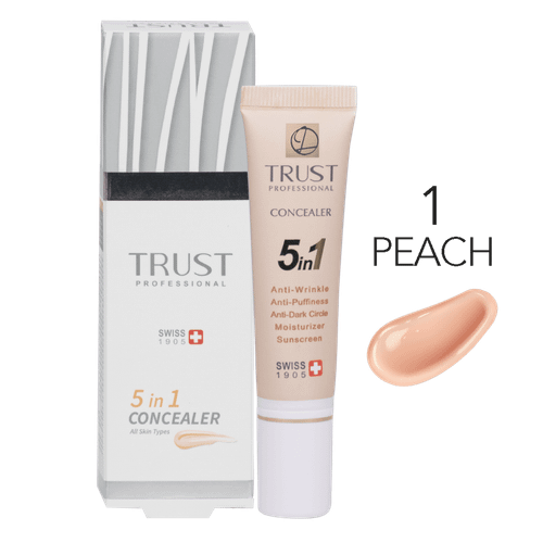 کانسیلر تراست پیچ بژ 15 میل ضد تیرگی و گودی دور چشم SPF30