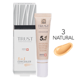 کانسیلر تراست نچرال بژ 15 میل ضد چروک و ضد آفتاب دور چشم SPF30