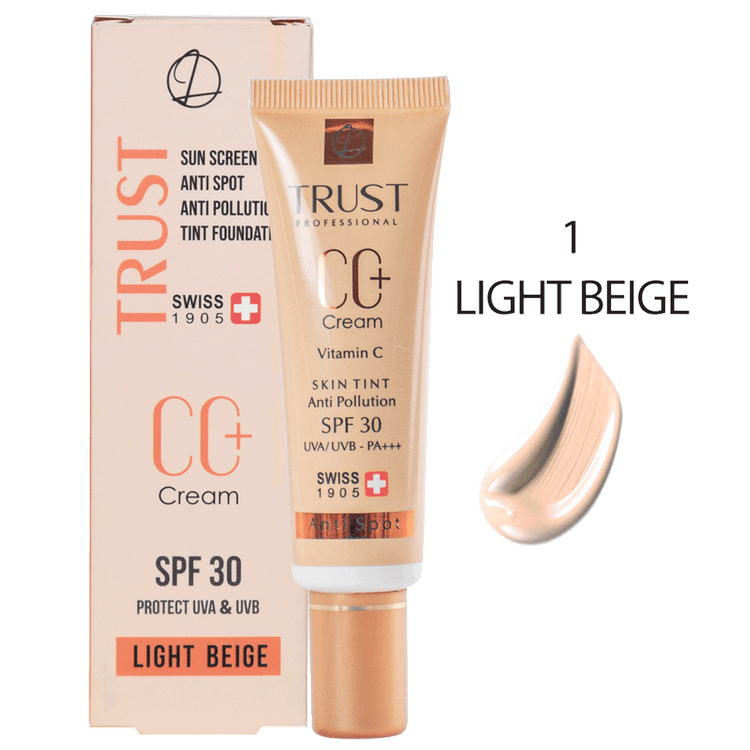 سی سی کرم پلاس بژ روشن