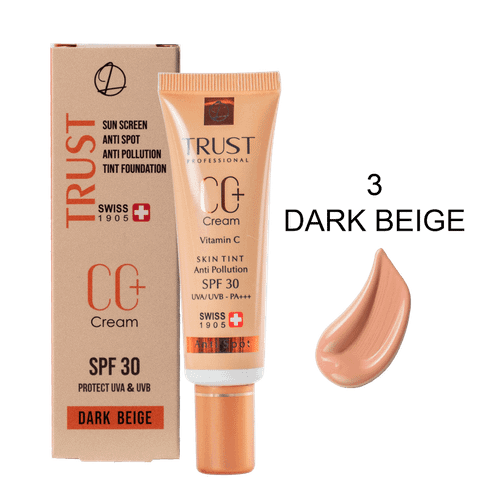 سی سی کرم پلاس بژ تیره