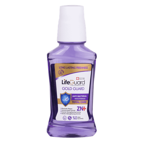 دهانشویه بزرگسال توتال Gold Guard لایف گارد 270 میلی لیتر