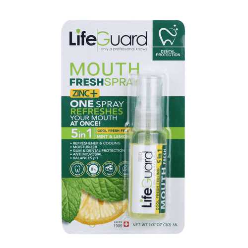 خوشبوکننده دهان با طعم نعناع و لیمو لایف گارد