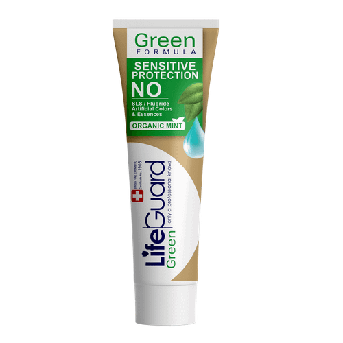 خمیر دندان محافظ دندان و لثه حساس گرین لایف گارد 100 گرم