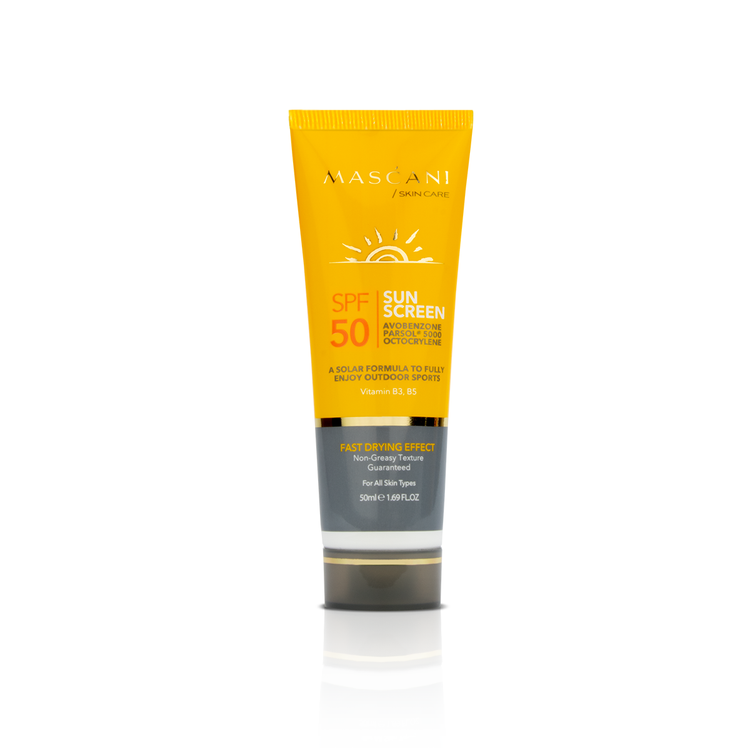 ترکیبات ضدآفتاب SPF50 ماسکانی محافظت کامل و ضد التهاب